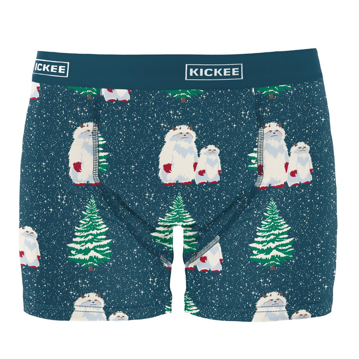 Kickee bamboo boxer brief - Holiday!