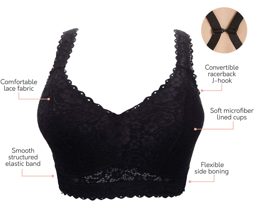 Adriana lace bralette