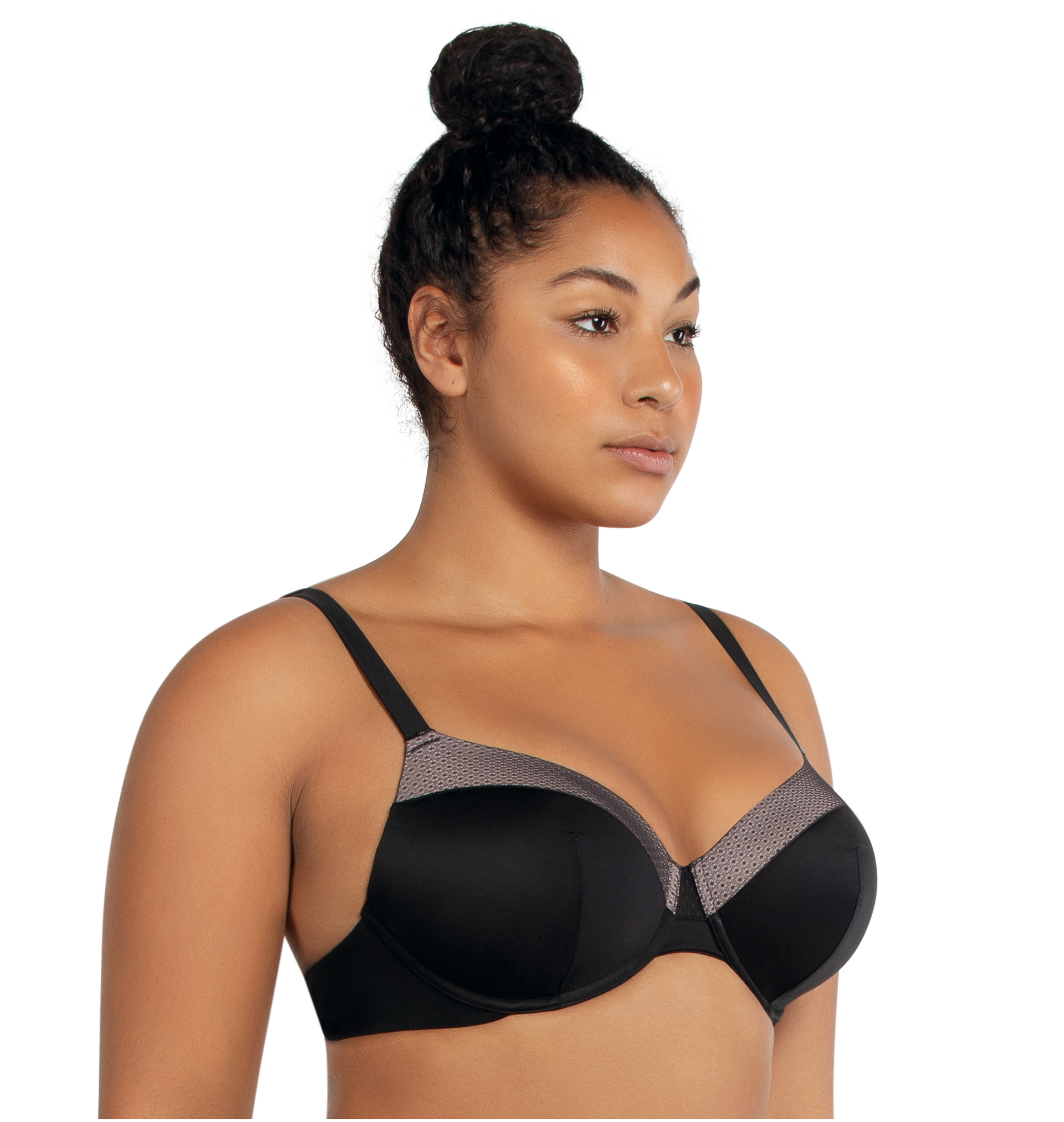 Paige Full Cup Underwired Bra in Black