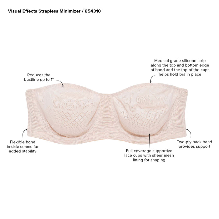 Visual effects strapless