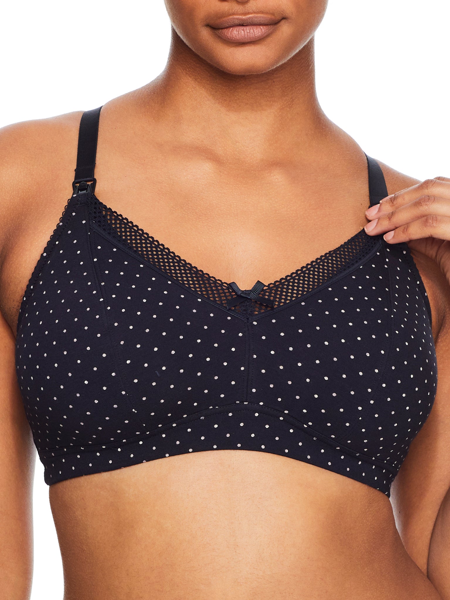 The Pencil Test - Looking for a maternity bra that is more fun and stylish,  but with functional comfort? The Love To Lounge Cotton Nursing Bra by Pour  Moi has great features!