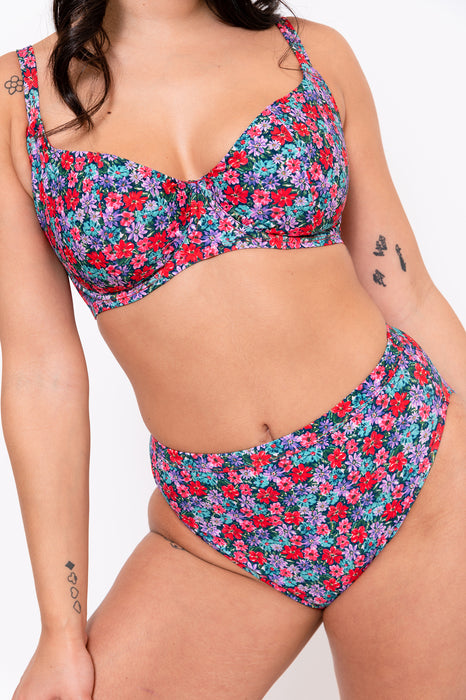 Kitsch Kate high waist bikini