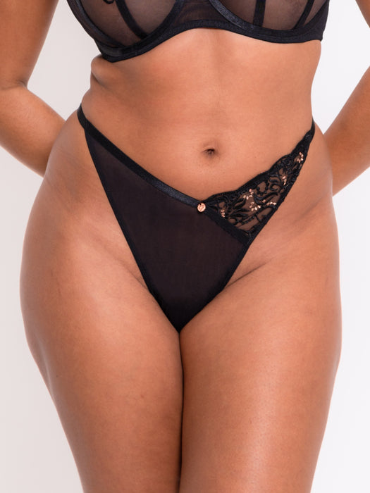 Ornate thong - Scantilly - ornate-thong - The Pencil Test - Scantilly