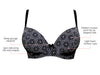 Casey Mosaic - Parfait - casey-plunge-molded-bra-mosaic - The Pencil Test - Parfait