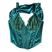 Velvet luxe cowl neck bustier - Pour Moi - velvet-luxe-bustier - The Pencil Test - Pour Moi